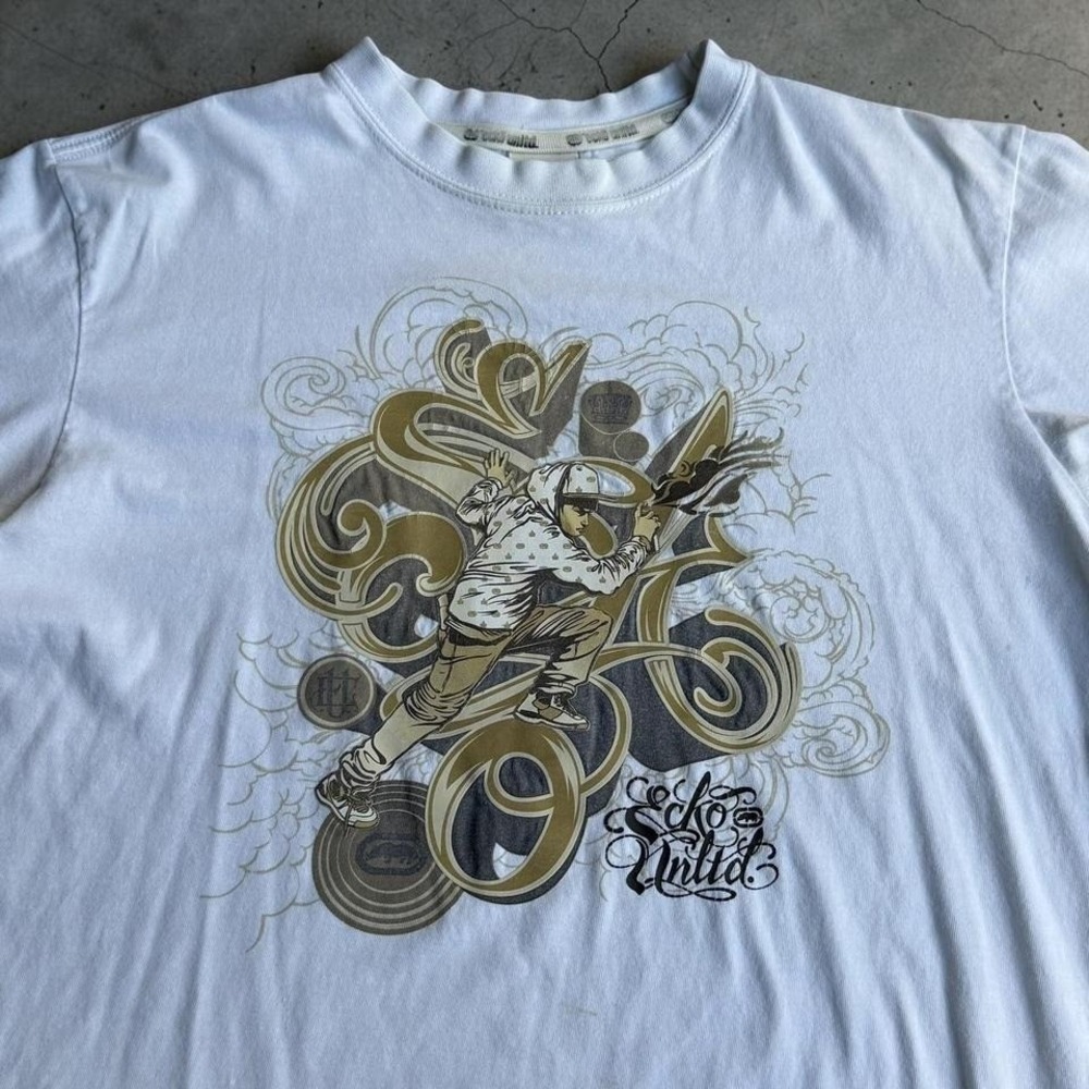 Vintage Y2K Ecko Unltd Graphic Tee